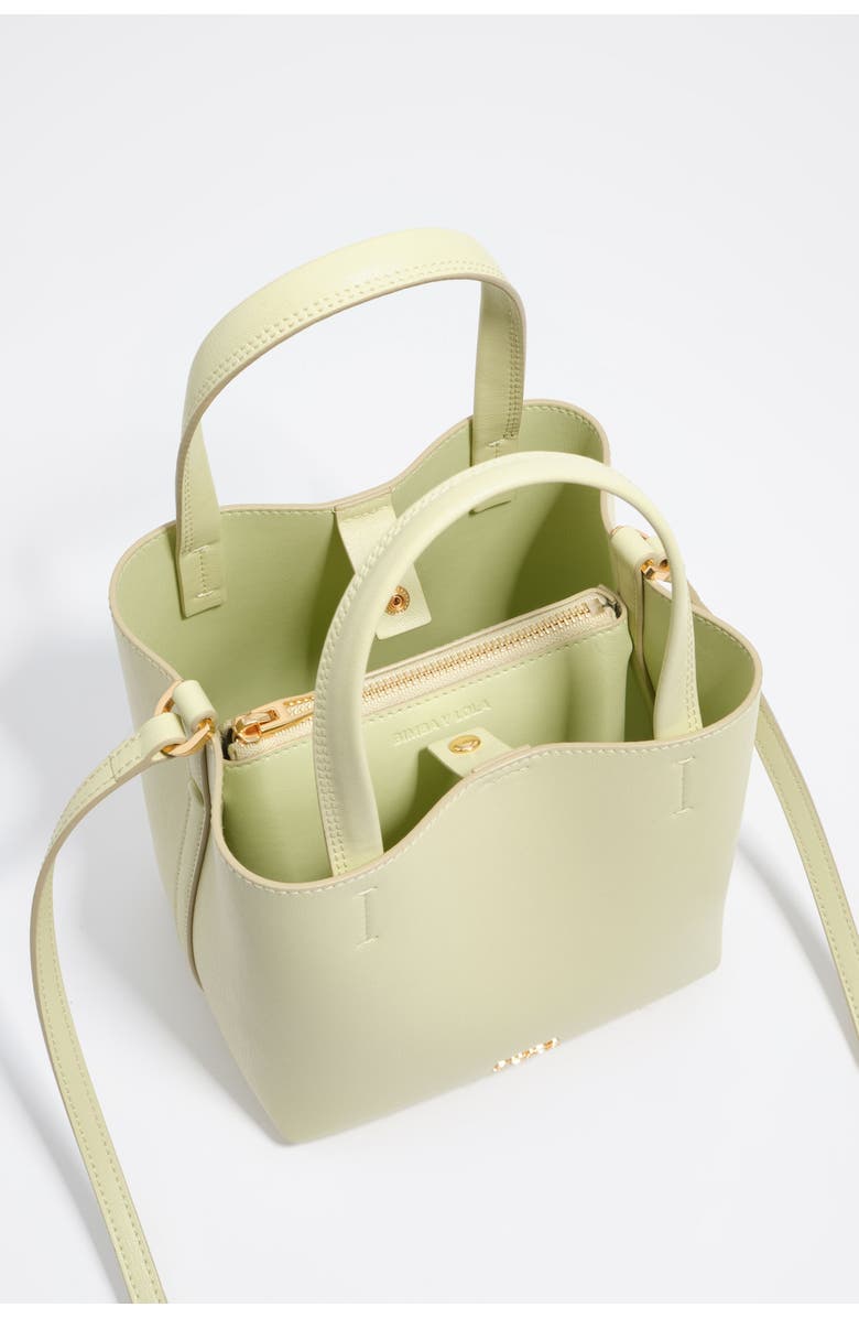 Bimba y Lola Chihuahua Leather Bag, Alternate, color, Pale Green