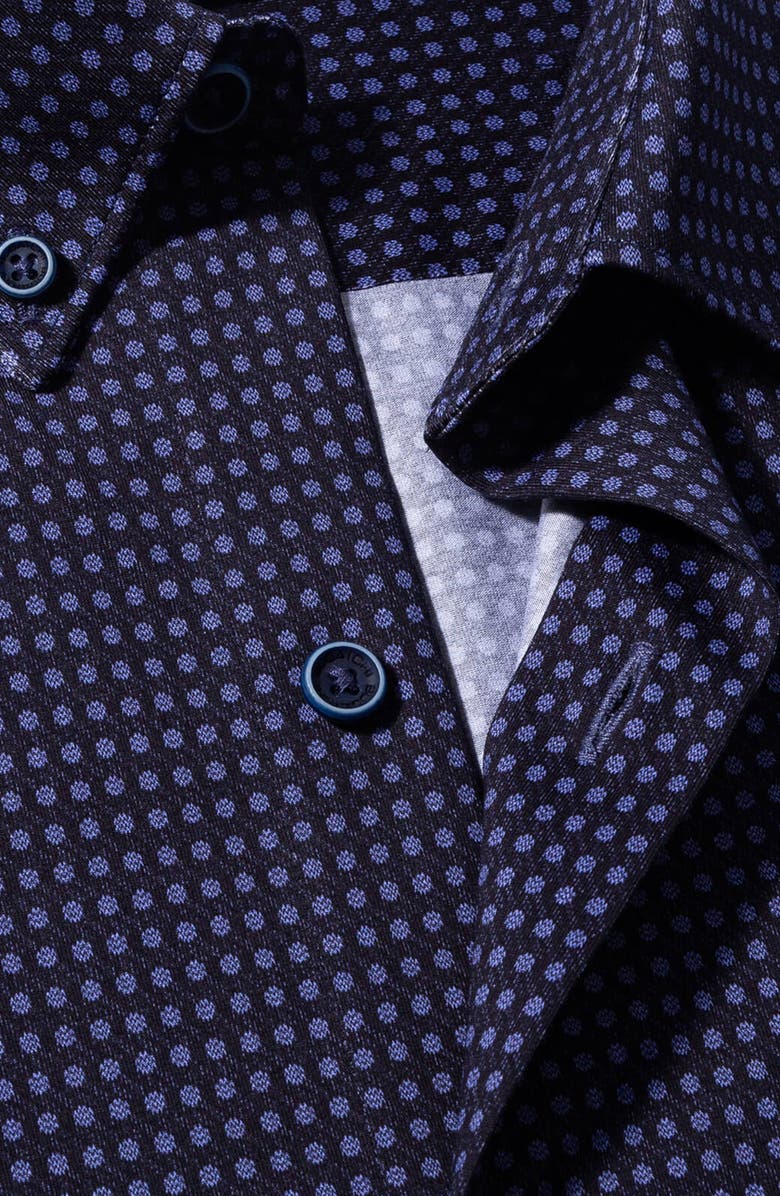 Bugatchi Regular Fit OoohCotton<sup>®</sup> Button-Down Shirt, Alternate, color, 