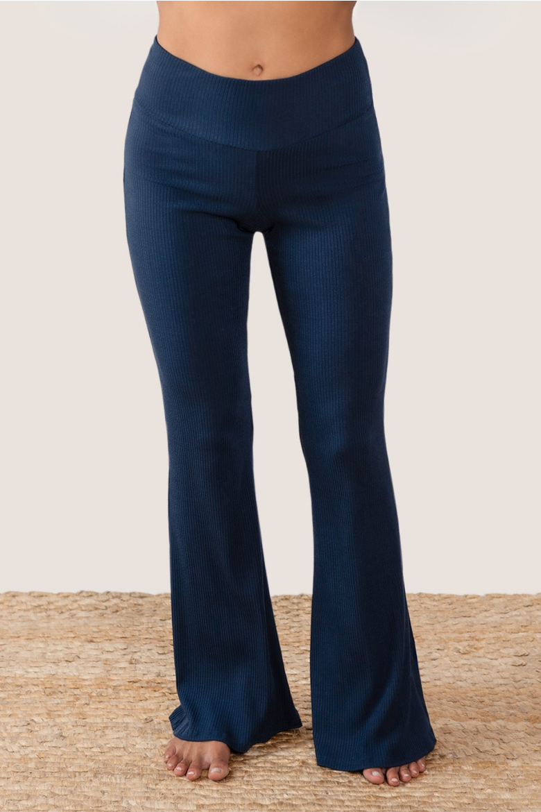 Getaway Rib Lounge Pant, Main, color, Navy