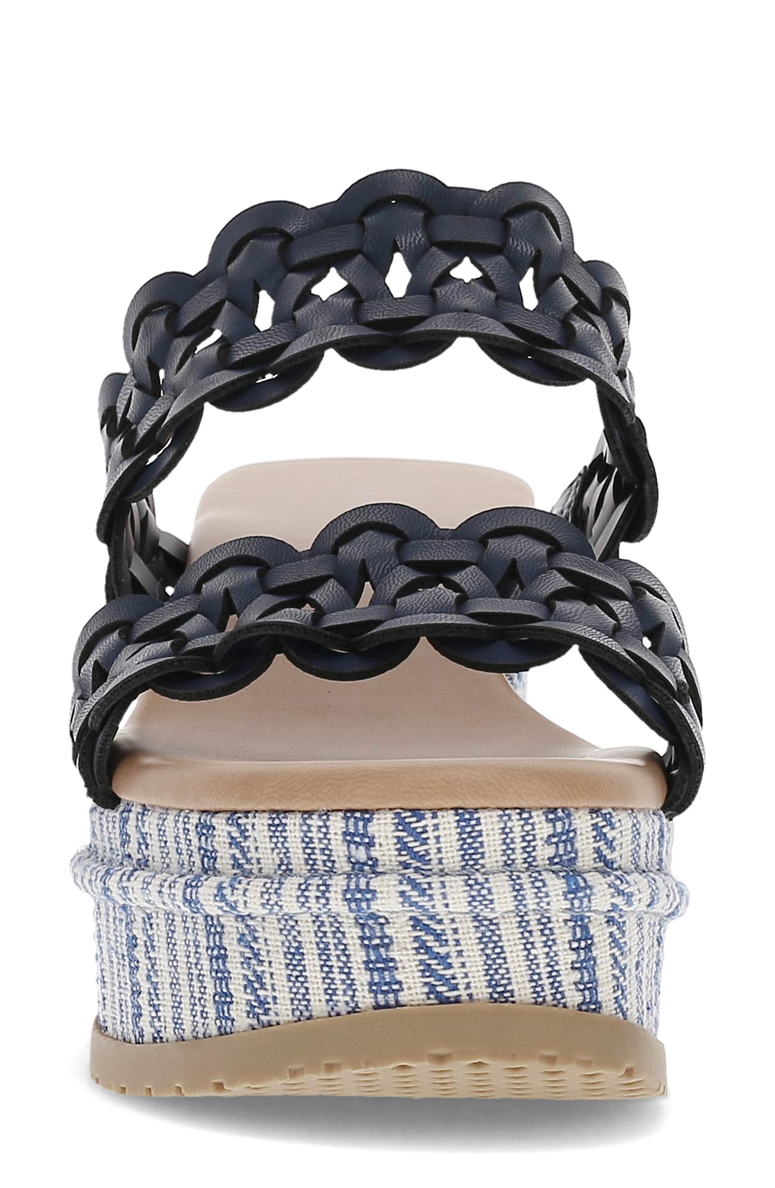 BARETRAPS Skylar Wedge Sandal, Alternate, color, Dark Navy