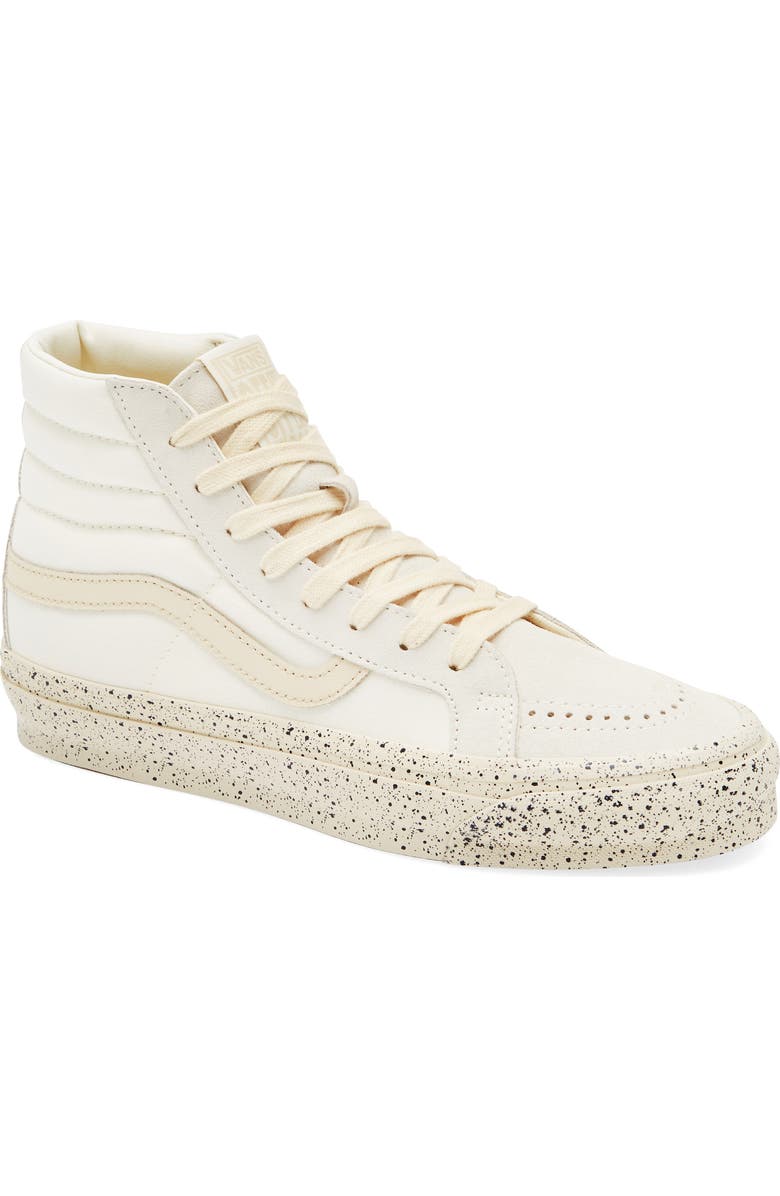 Vans Reissue SK8-Hi MTE-2 High Top Sneaker, Main, color, Speckle Vintage White/Multi