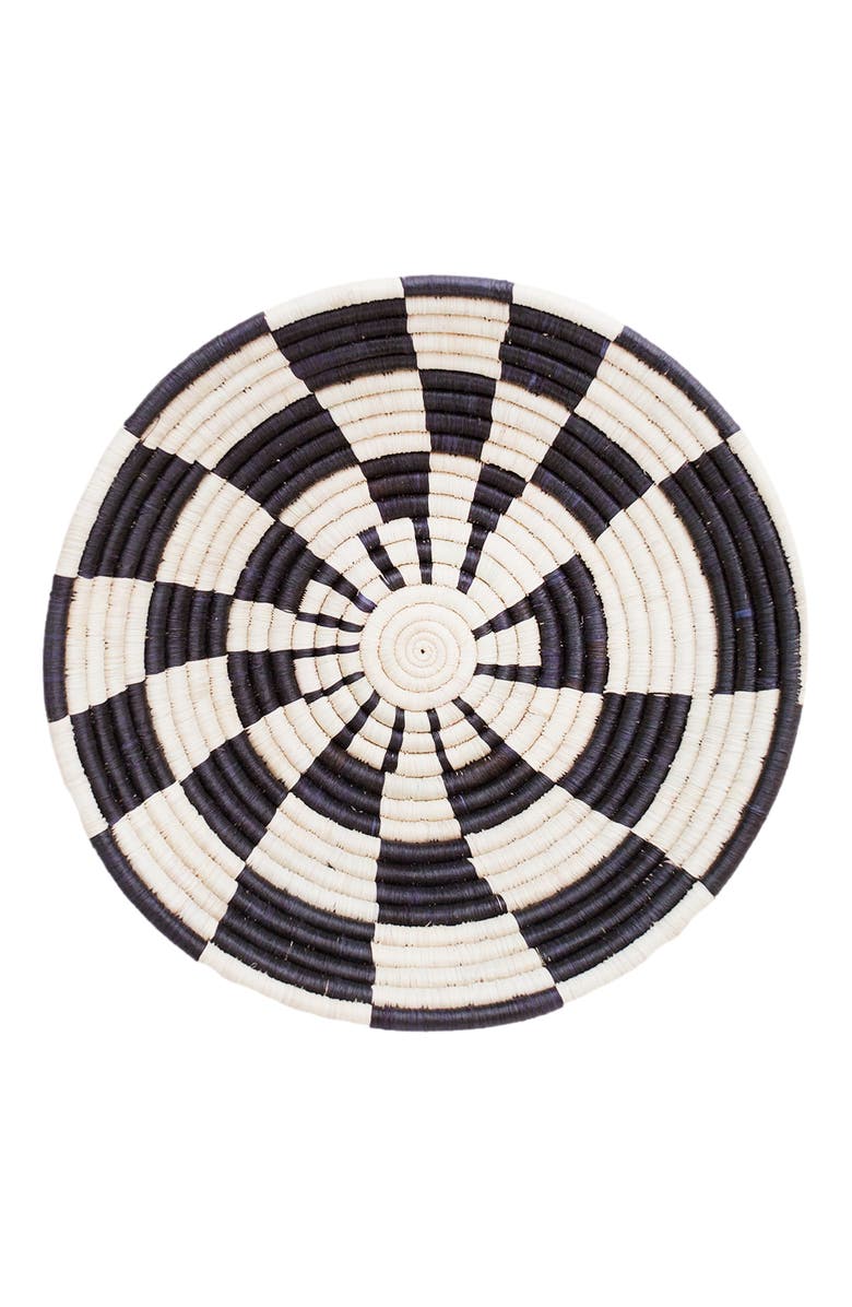 indego africa Geo Raffia Plateau, Main, color, Natural And Black