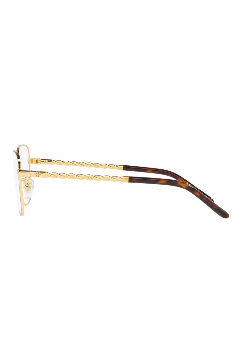 51mm Square Optical Glasses, Alternate, color, DARK TORTOISE