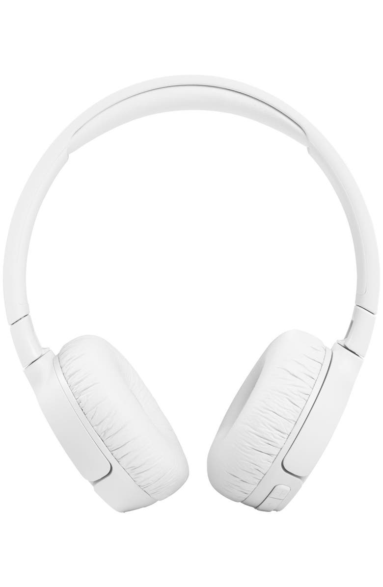 JBL Tune 660NC Wireless On-Ear Active Noise-Cancelling Headphones, Alternate, color, White