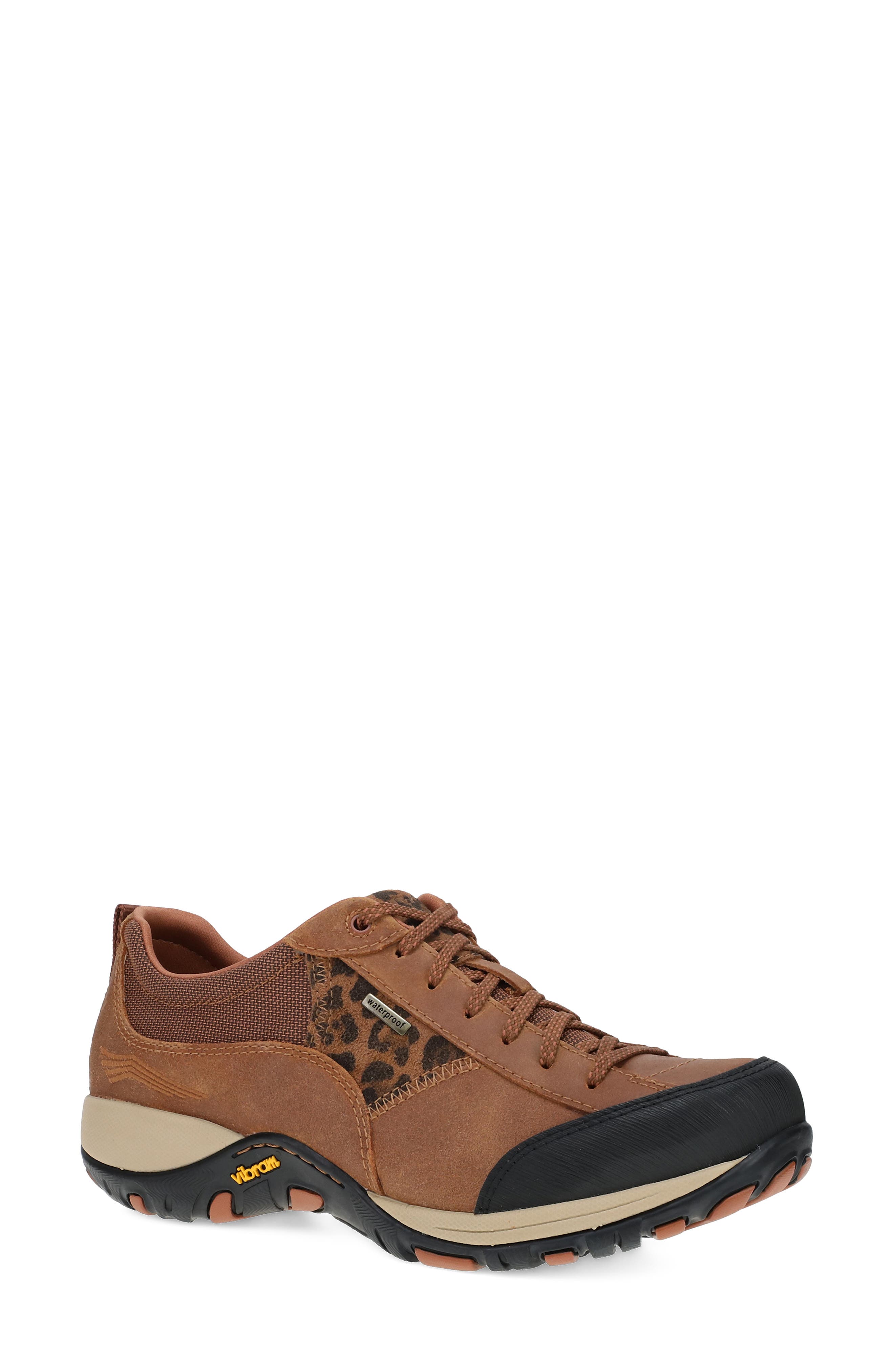 BROWN/ LEOPARD WATERPROOF