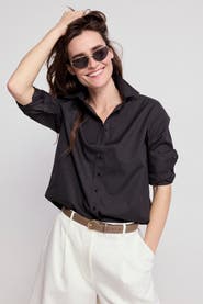 The Shirt by Rochelle Behrens The Jet Set Boyfriend Shirt