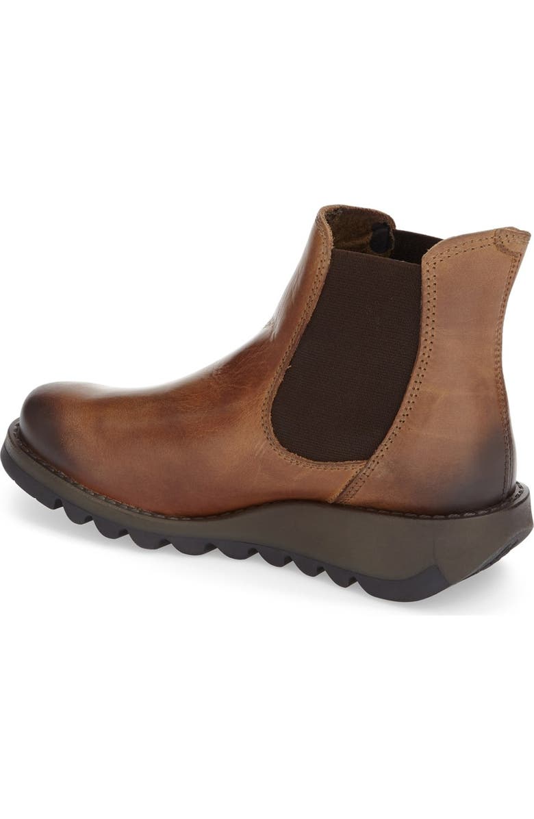Fly London 'Salv' Chelsea Boot, Alternate, color, Camel 002