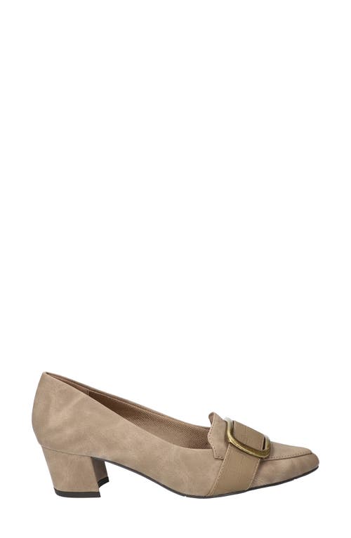 Easy Street Amber Pointed Toe Pump In Brown