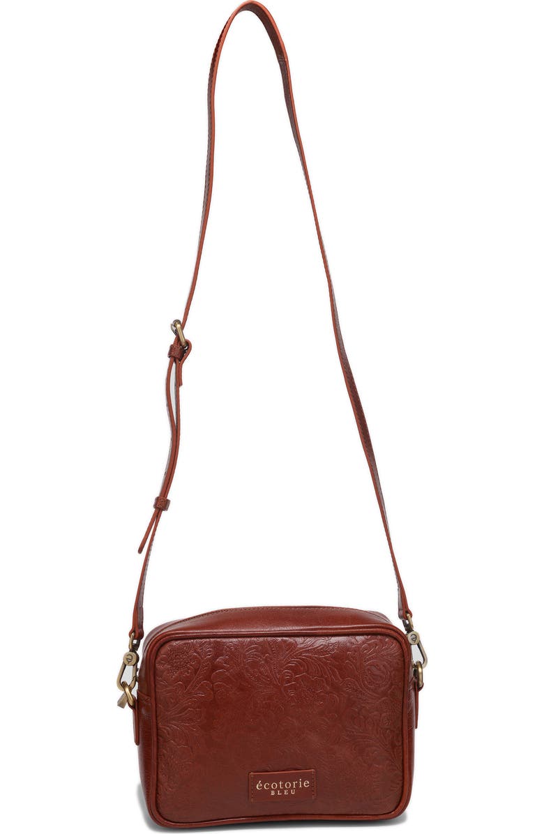 Écotorie Knoxville Crossbody Bag, Main, color, Cognac