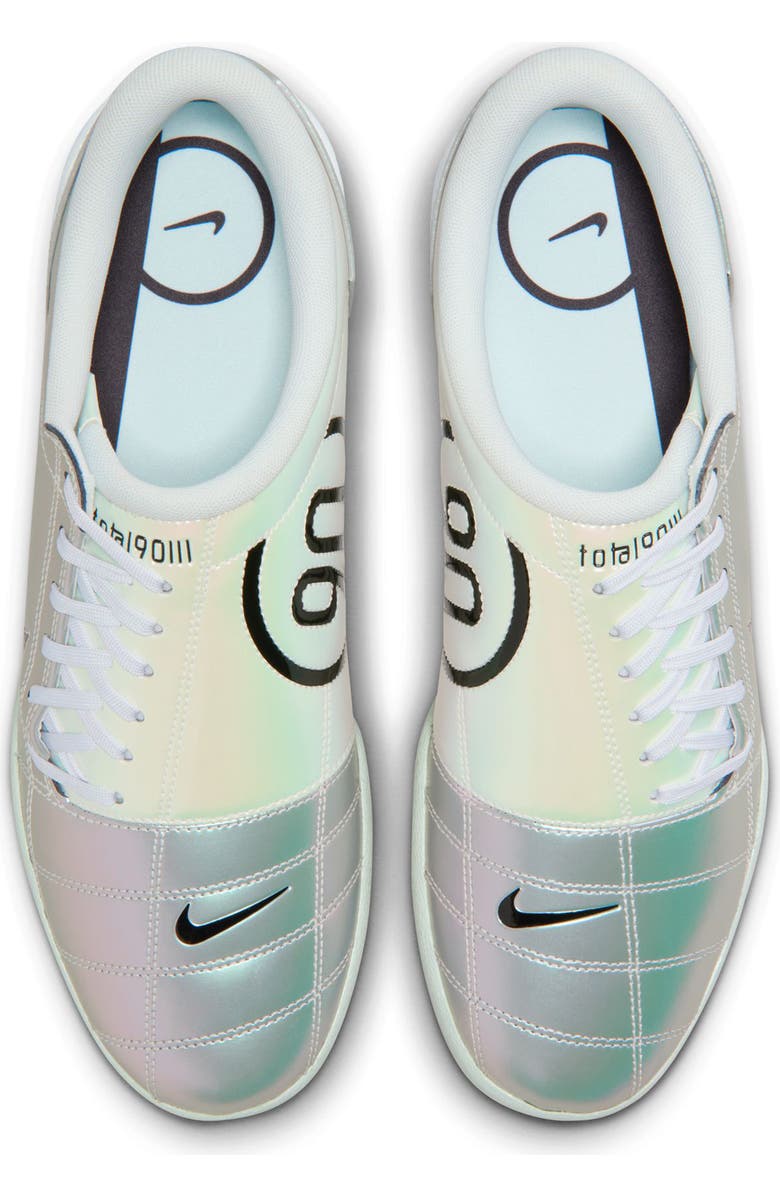 Nike Total 90 Premium Soccer Sneaker, Alternate, color, Off White/ Black/ Light Silver
