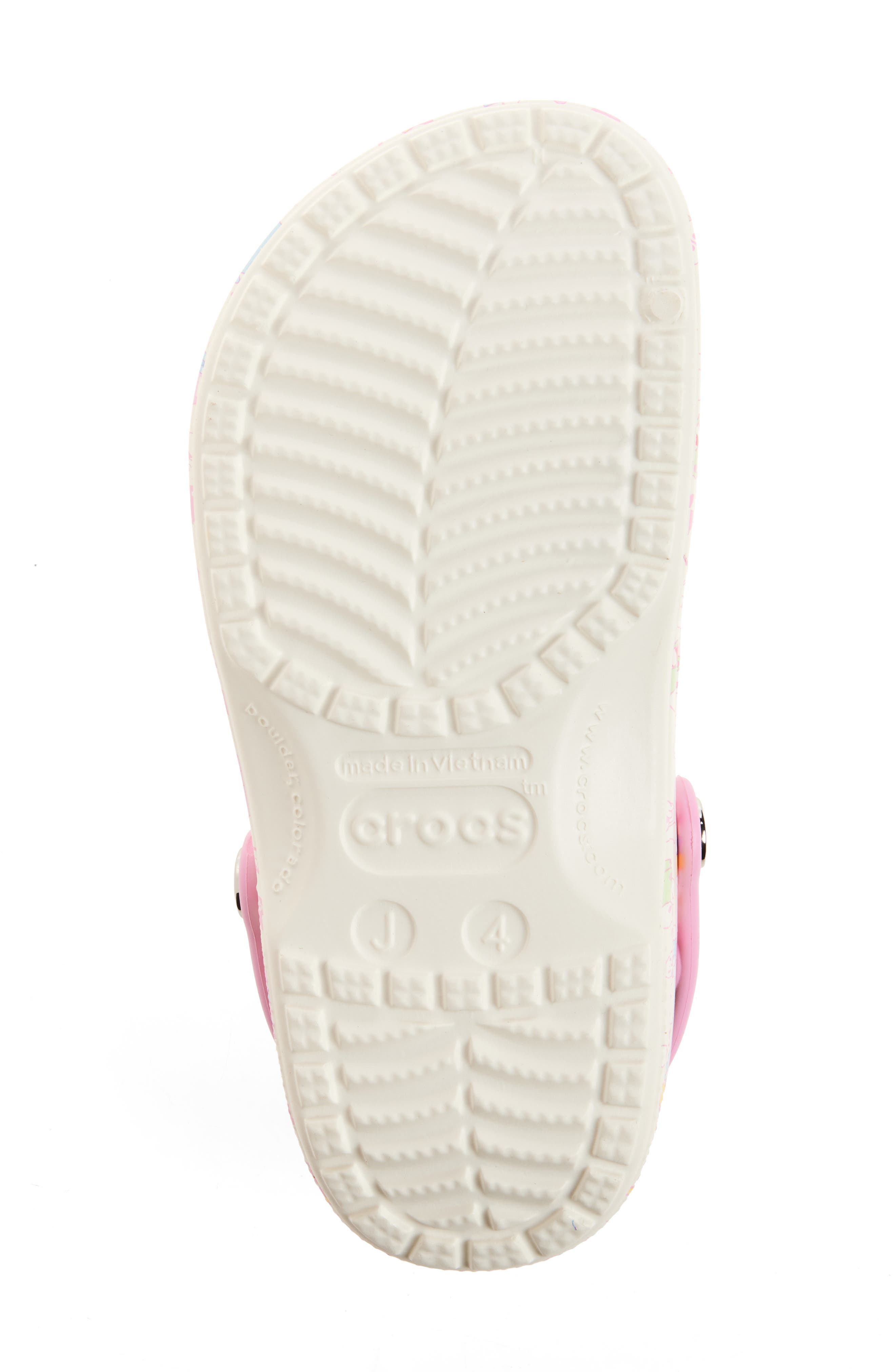 CROCS x Hello Kitty Kids' Classic Clog, Alternate, color, Ivory/ Pink Multi