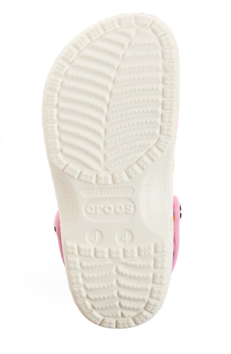 CROCS x Hello Kitty Kids' Classic Clog, Alternate, color, Ivory/ Pink Multi