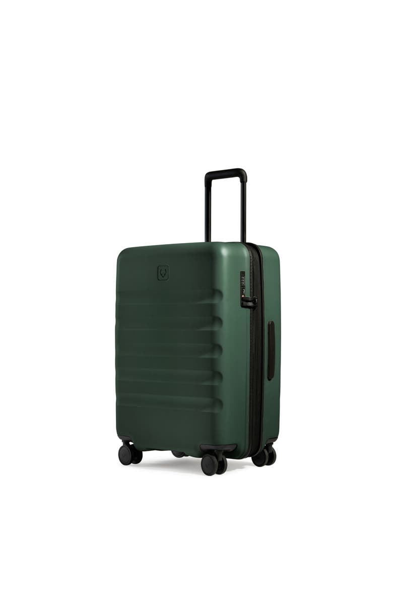 Icon Stripe Medium Suitcase, Main, color, Antler Green