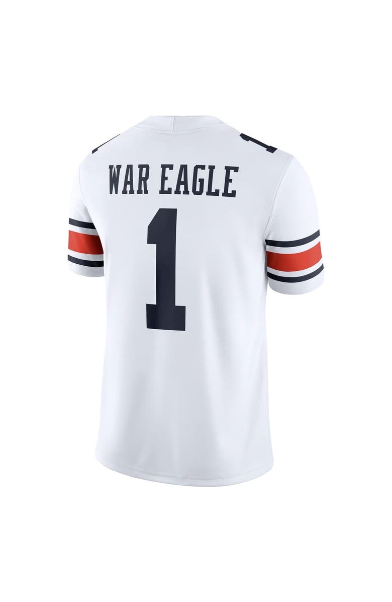Nike Men's Nike White Auburn Tigers Away Football Game Jersey, Alternate, color, White