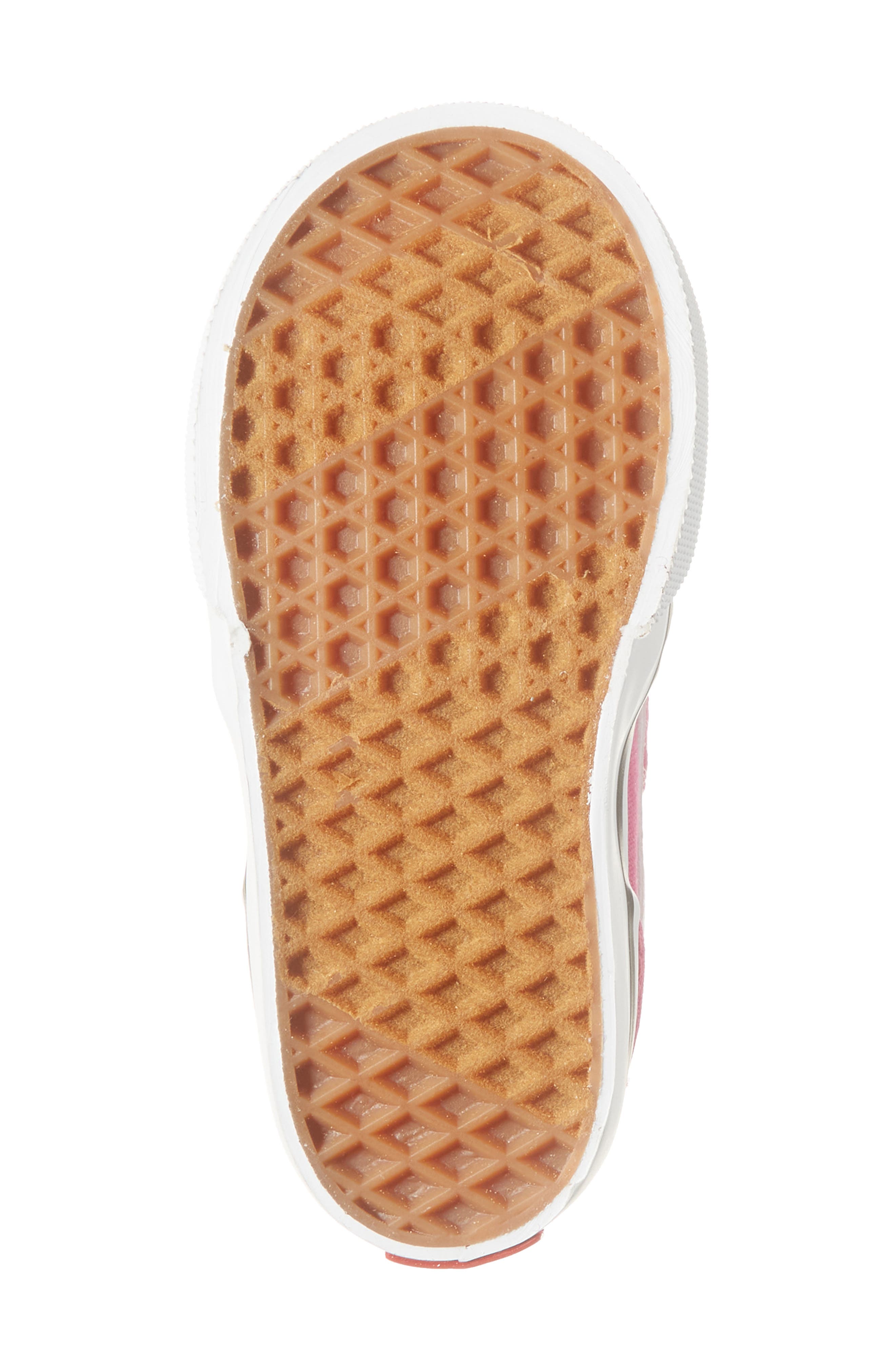 Vans Kids' Canvas Brooklyn Sneaker, Alternate, color, Raspberry Rose