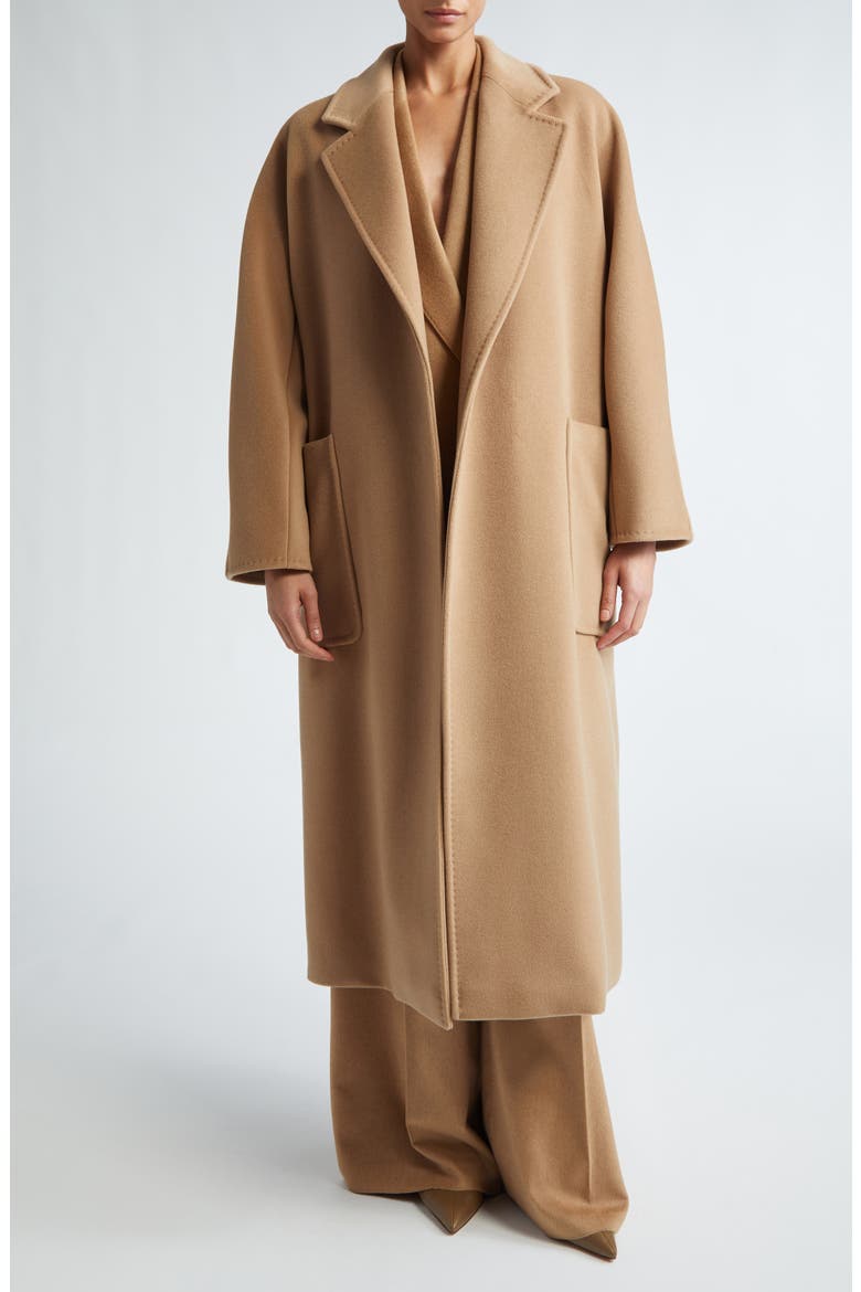 Max Mara Locri Wool & Cashmere Belted Coat (Women) | Nordstrom