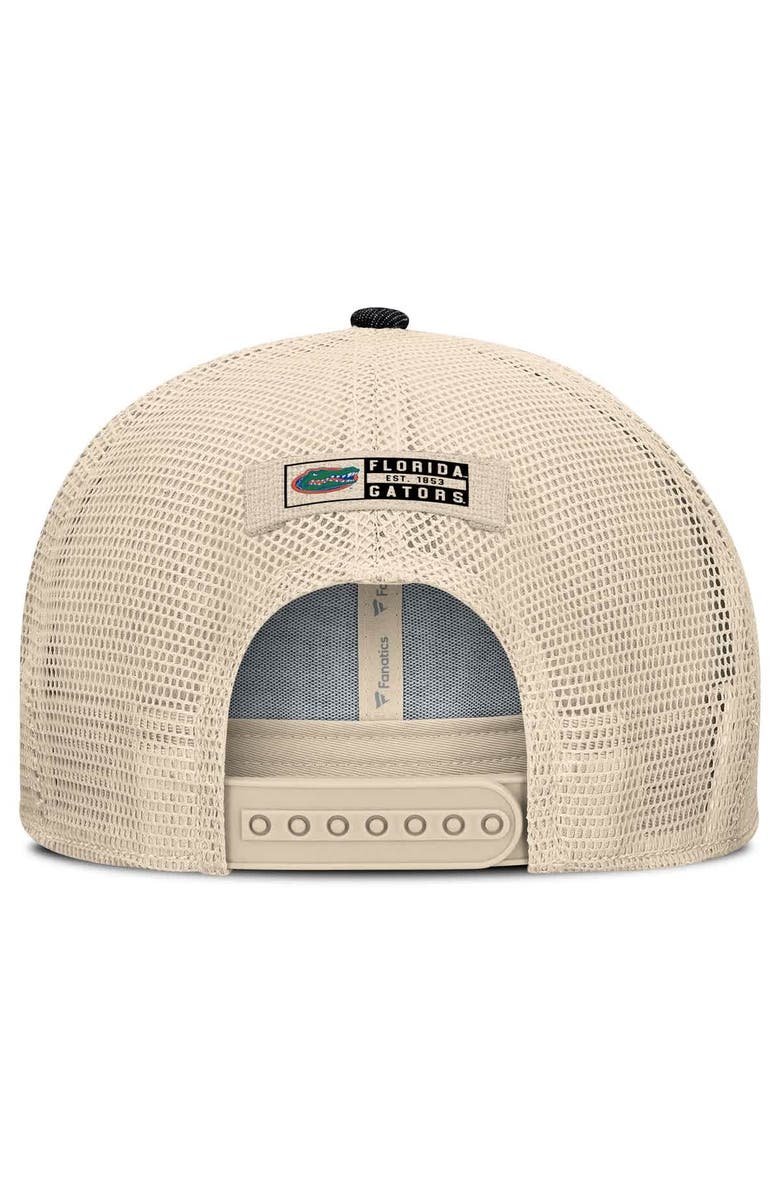 FANATICS Men's Fanatics Black/Natural Florida Gators Legend Trucker Snapback Hat, Alternate, color, Black