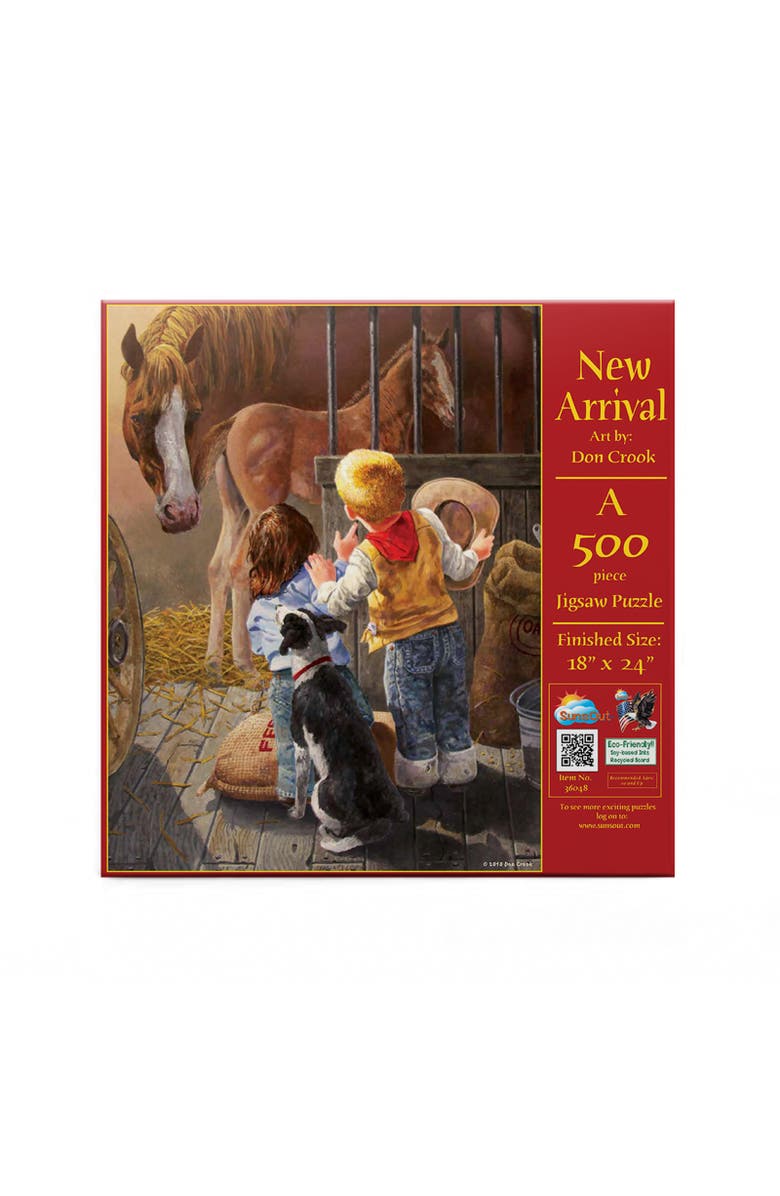 Sunsout New Arrival 500 piece Jigsaw Puzzle for Adults, Alternate, color, Multicolor