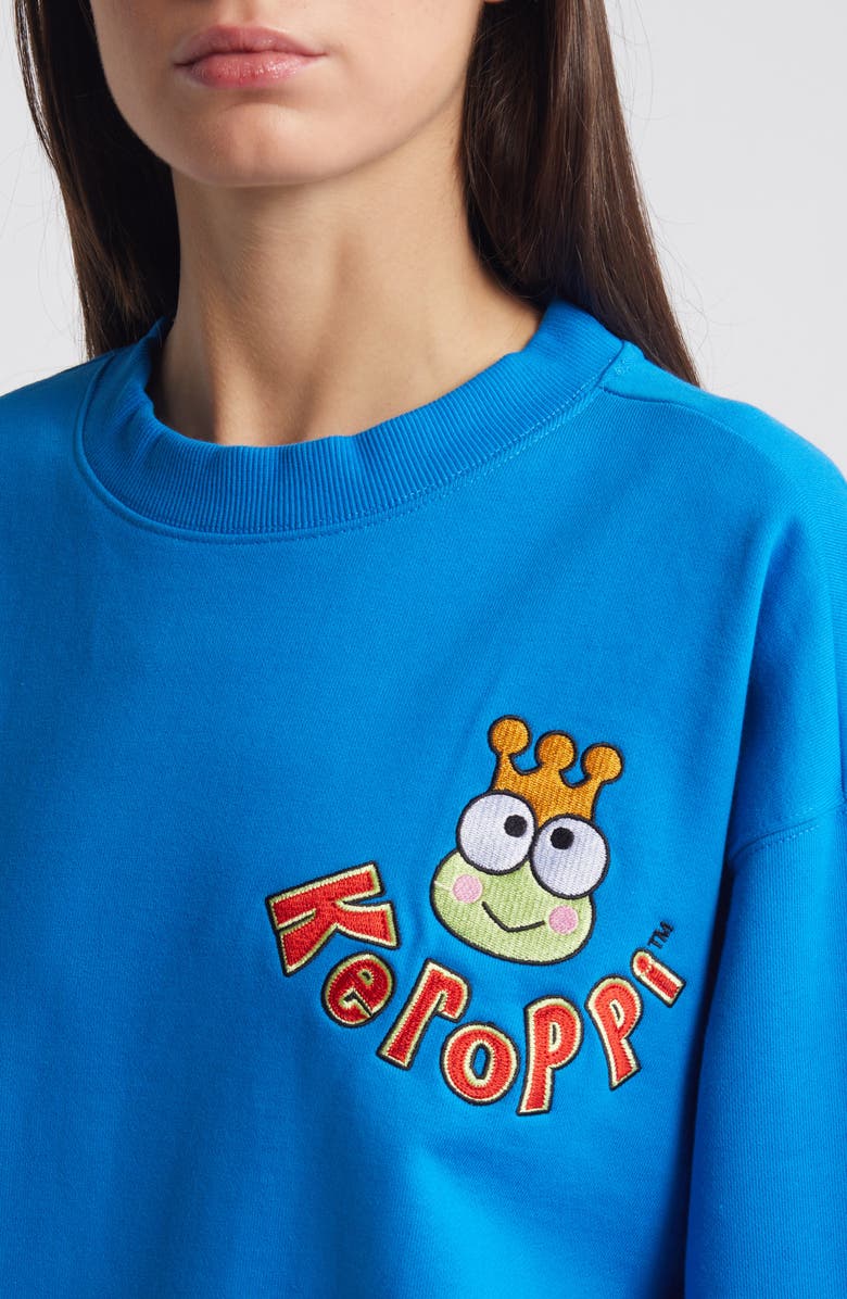 DUMBGOOD x Sanrio Keroppi<sup>®</sup> Cotton Graphic Sweatshirt, Alternate, color, 