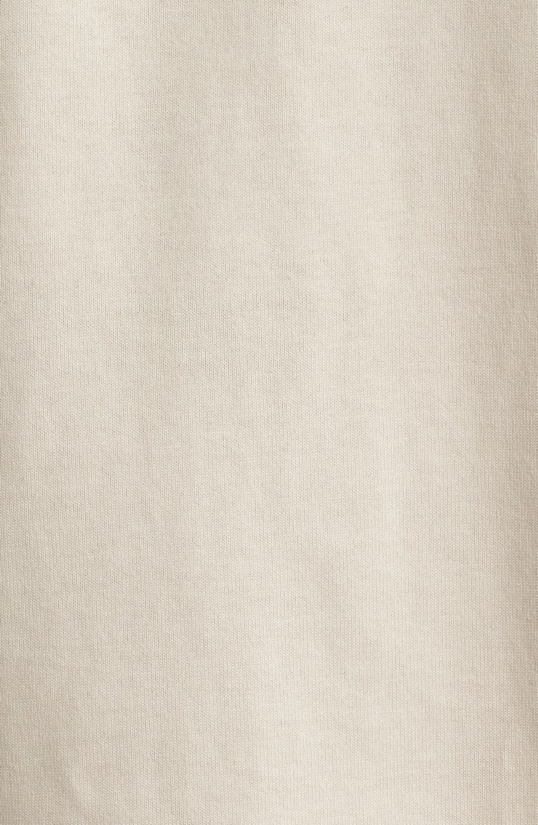 Topman Oversize Floral Graphic Cotton T-Shirt, Alternate, color, Stone