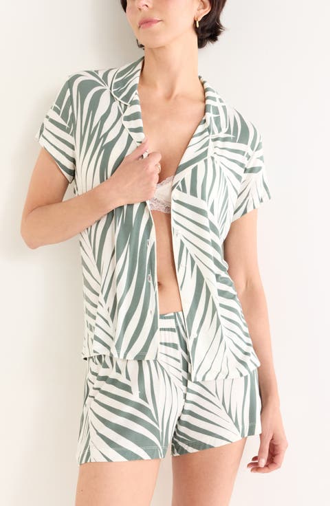 Tranquility Shortie Pajamas