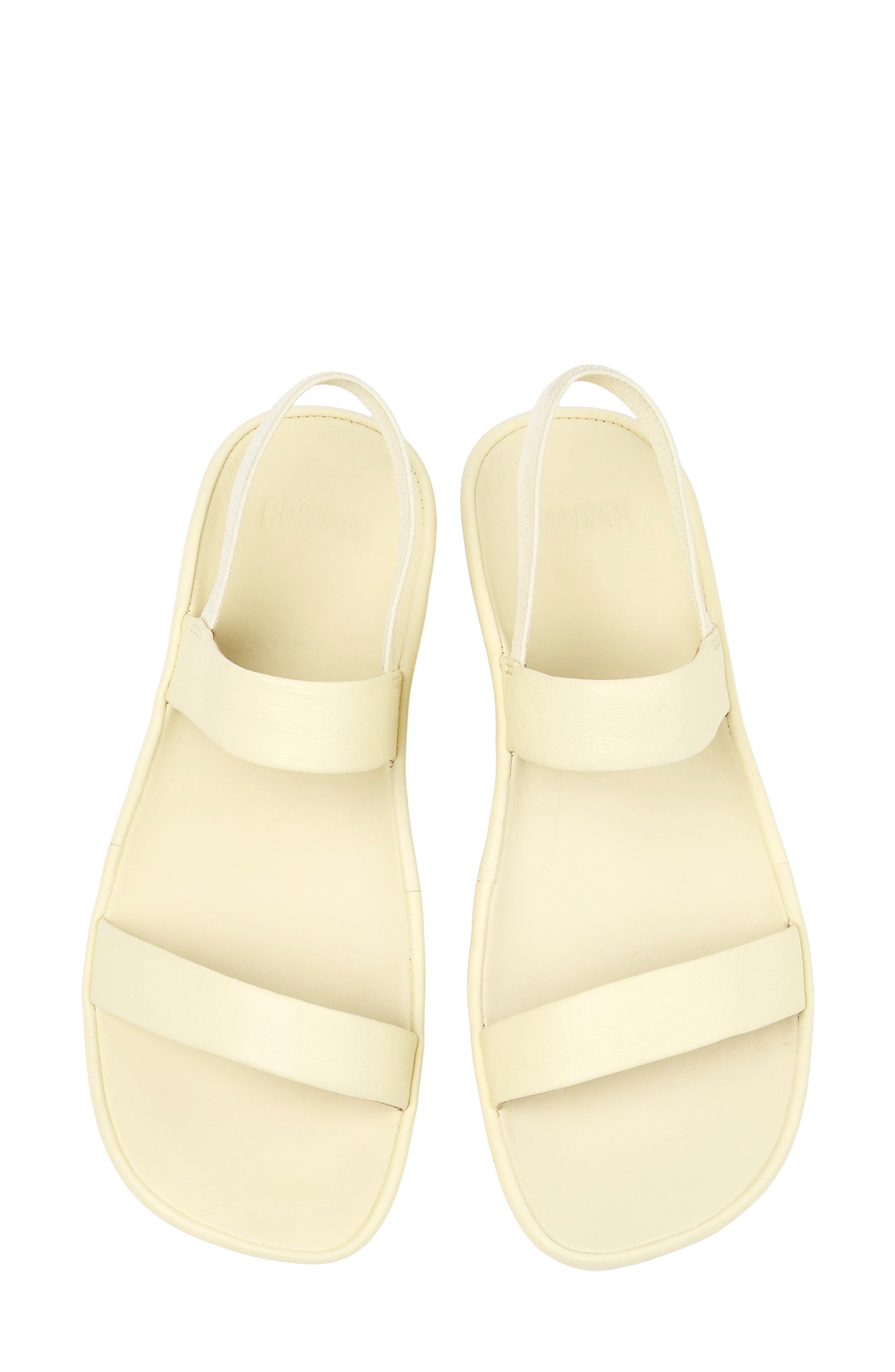 Camper Right Isla Slingback Sandal, Alternate, color, Light/ Pastel Yellow