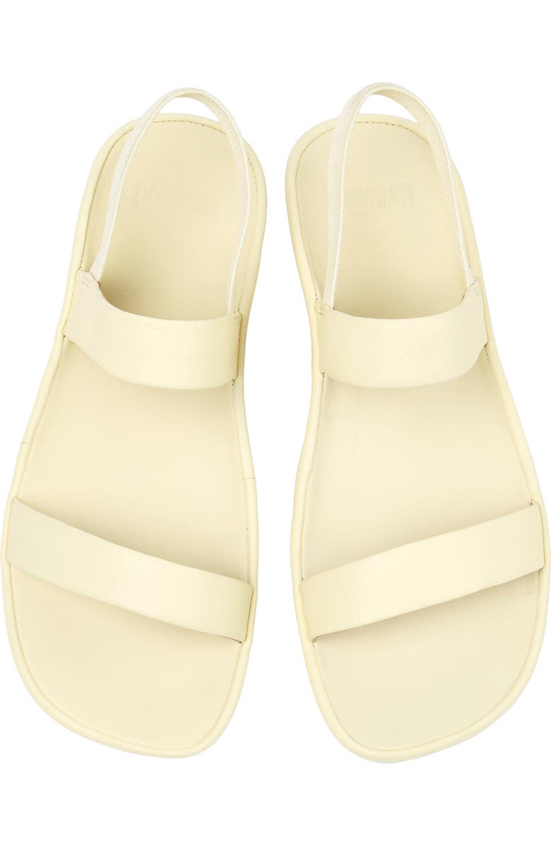 Camper Right Isla Slingback Sandal, Alternate, color, Light/ Pastel Yellow
