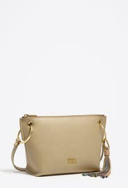 Bimba y Lola Leather Medium Trapezium Bag