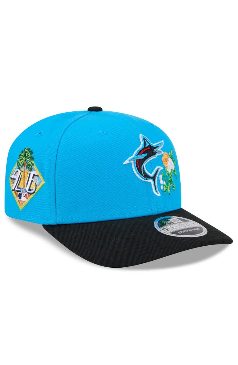 New Era Men's New Era  Blue/Black Miami Marlins 2026 Spring Training 9SEVENTY Adjustable Hat, Main, color, Blue