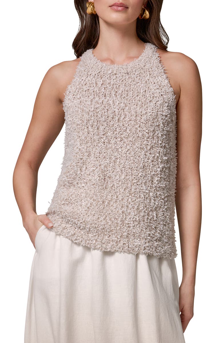 Donna Karan New York Sleeveless Sweater, Main, color, Turin Comb