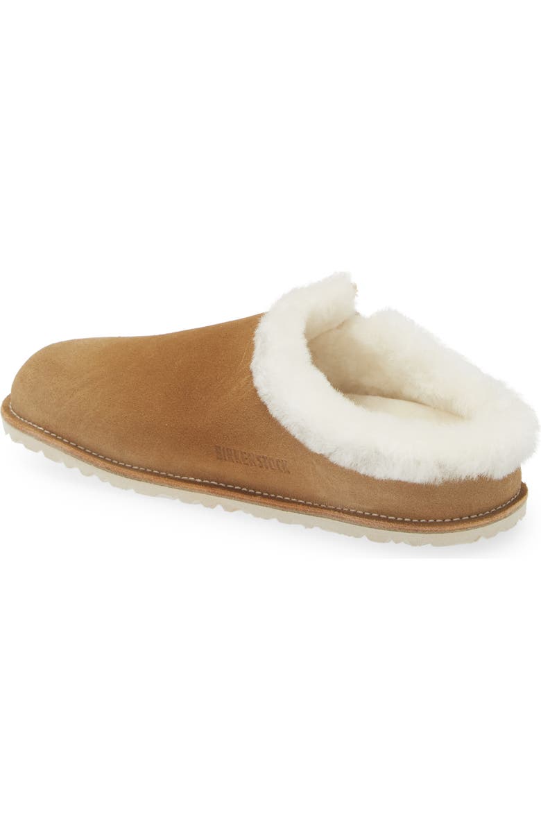 Birkenstock Zermatt Genuine Shearling Slipper, Alternate, color, Mink/ Natural