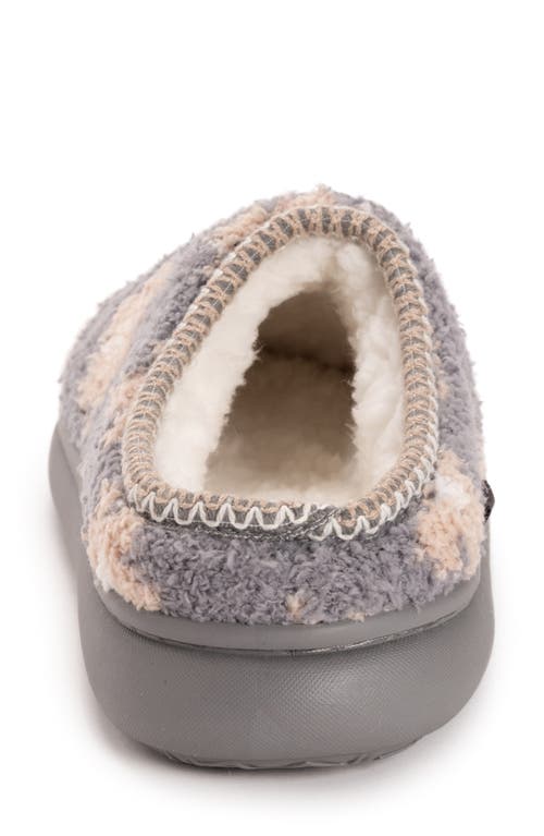 Muk Luks Janna Cozy Crew Faux Shearling Lined Clog