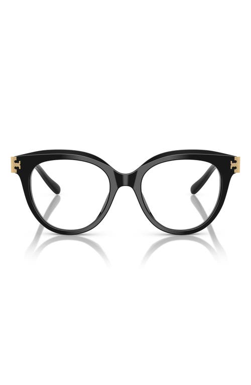 Tory Burch 51mm Phantos Optical Glasses In Black