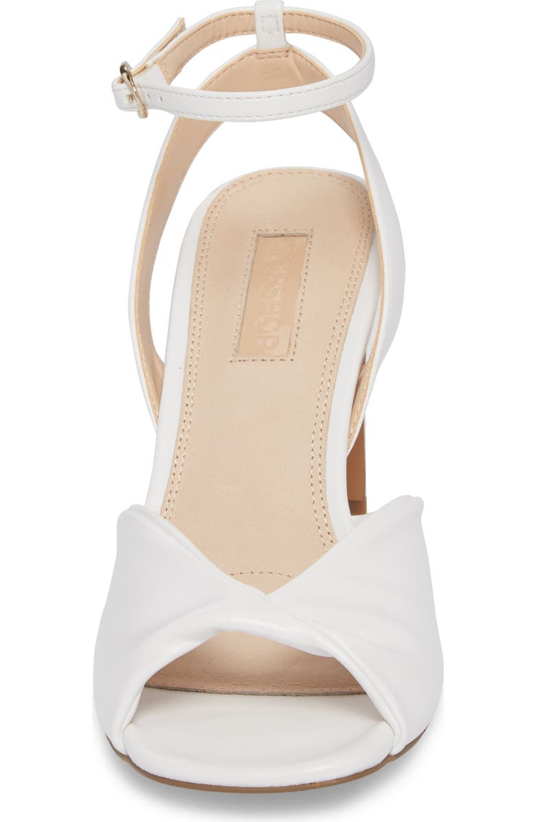 Topshop Raven Skinny Heel Sandal, Alternate, color,