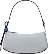 Kate Spade New York loop colorblock pebble leather pochette shoulder bag