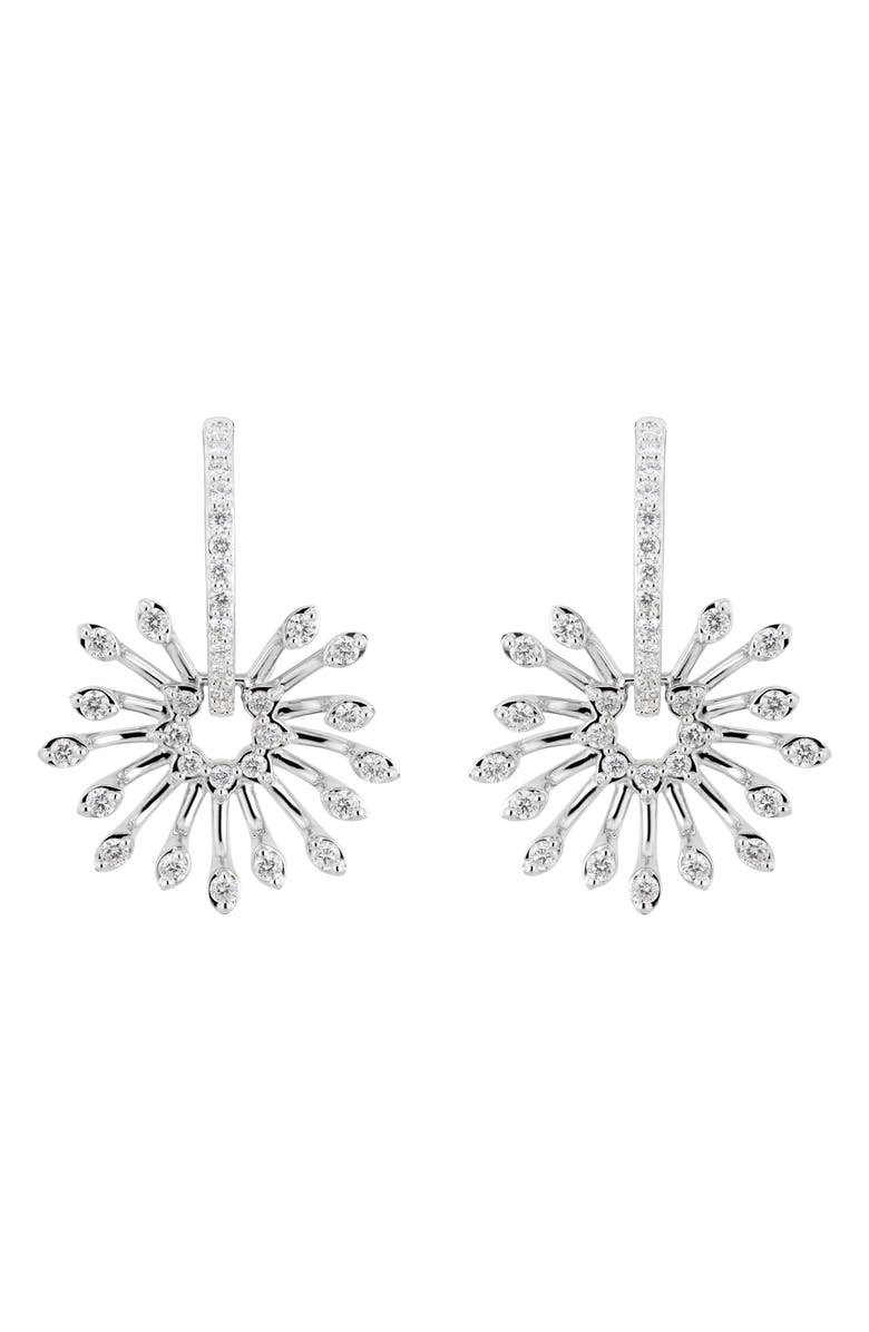 Hueb Luminus Diamond Drop Earrings, Main, color,