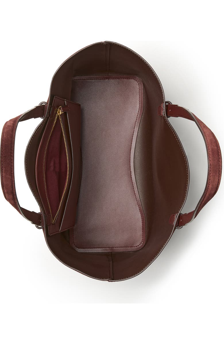 Kate Spade New York large do it all suede tote, Alternate, color,