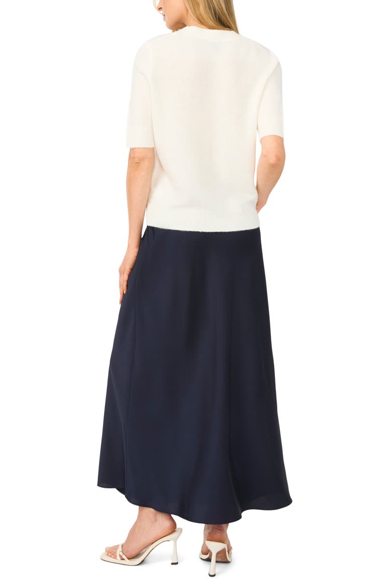 Elbow Sleeve Cardigan, Alternate, color, NEW IVORY