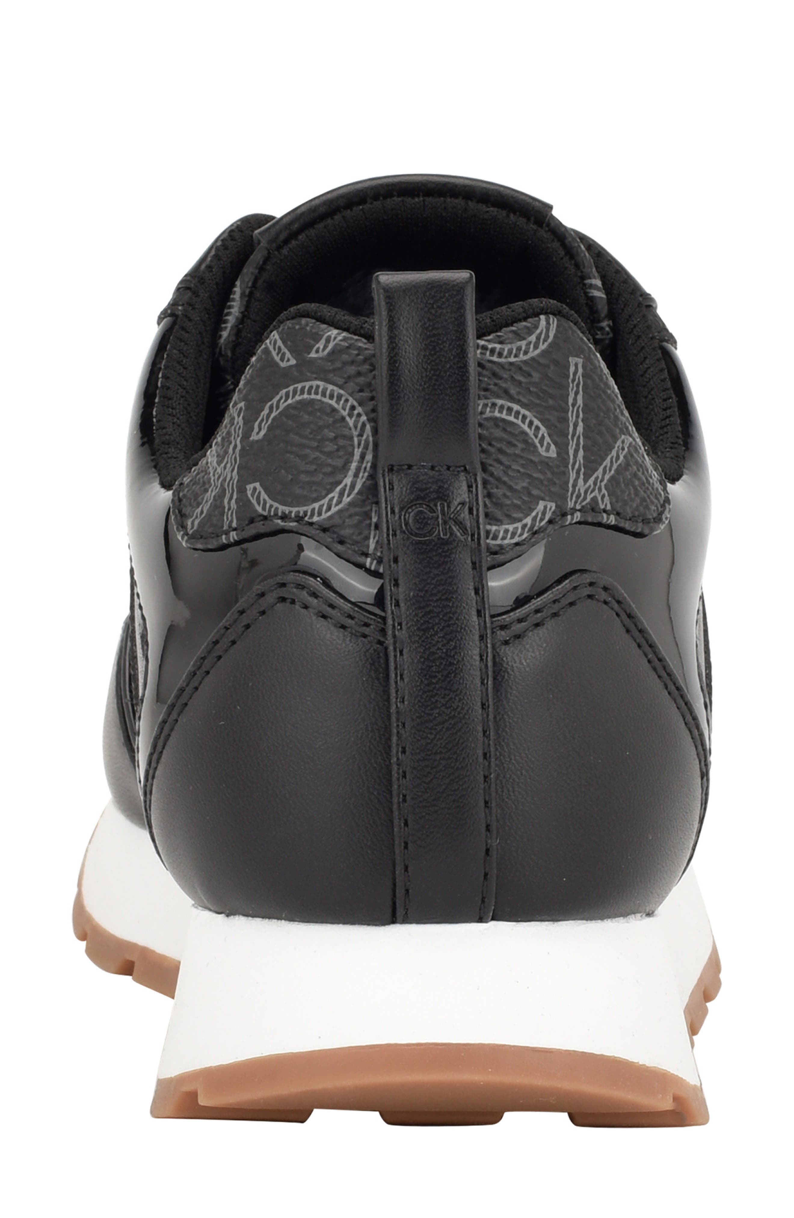 Calvin Klein Carlla Lace Up Sneaker, Alternate, color, Black