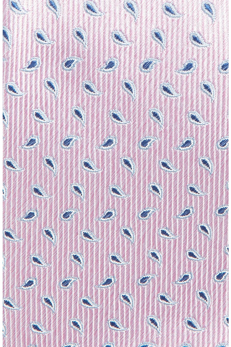 Neat Paisley Silk Tie, Alternate, color, PINK