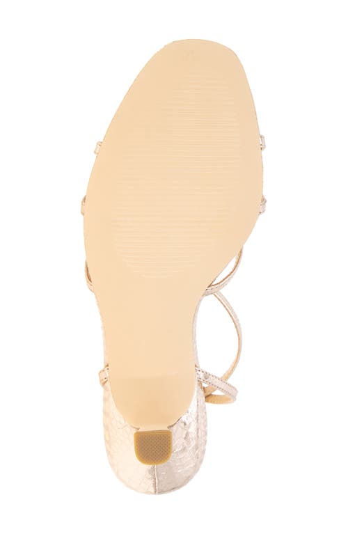 XOXO XOXO NICOLE KITTEN HEEL SANDAL