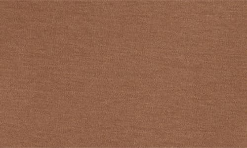 Aurélien Mercerized Cotton Long Sleeve Polo In Brown