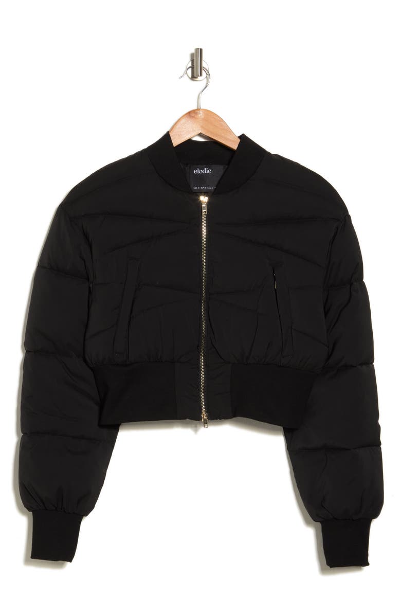 Elodie Quilted Bomber Jacket, Alternate, color, 