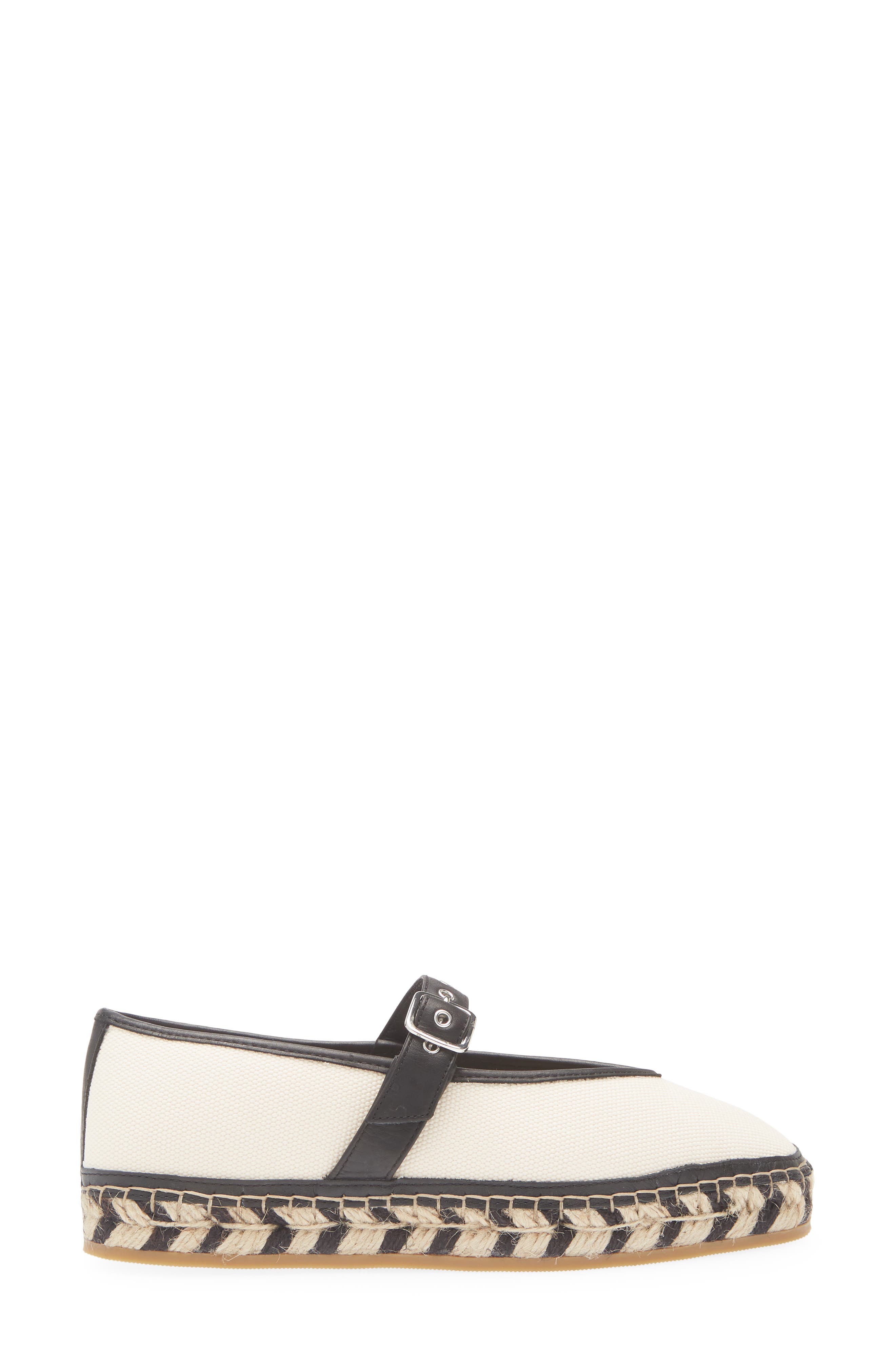 Madewell The Remy Espadrille Mary Jane Flat, Alternate, color, Natural Multi