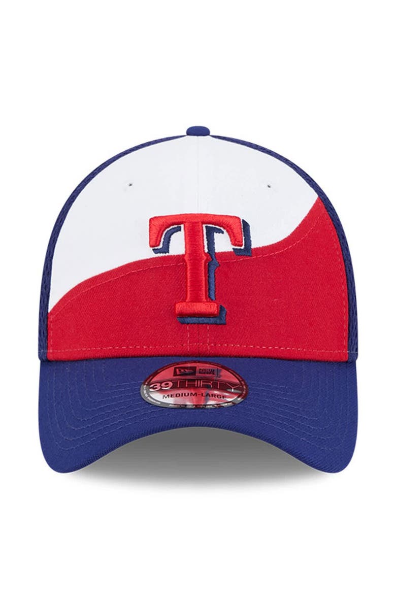 New Era Men's New Era Red/Royal Texas Rangers 2025 Spring Training 39THIRTY Flex Hat, Alternate, color,