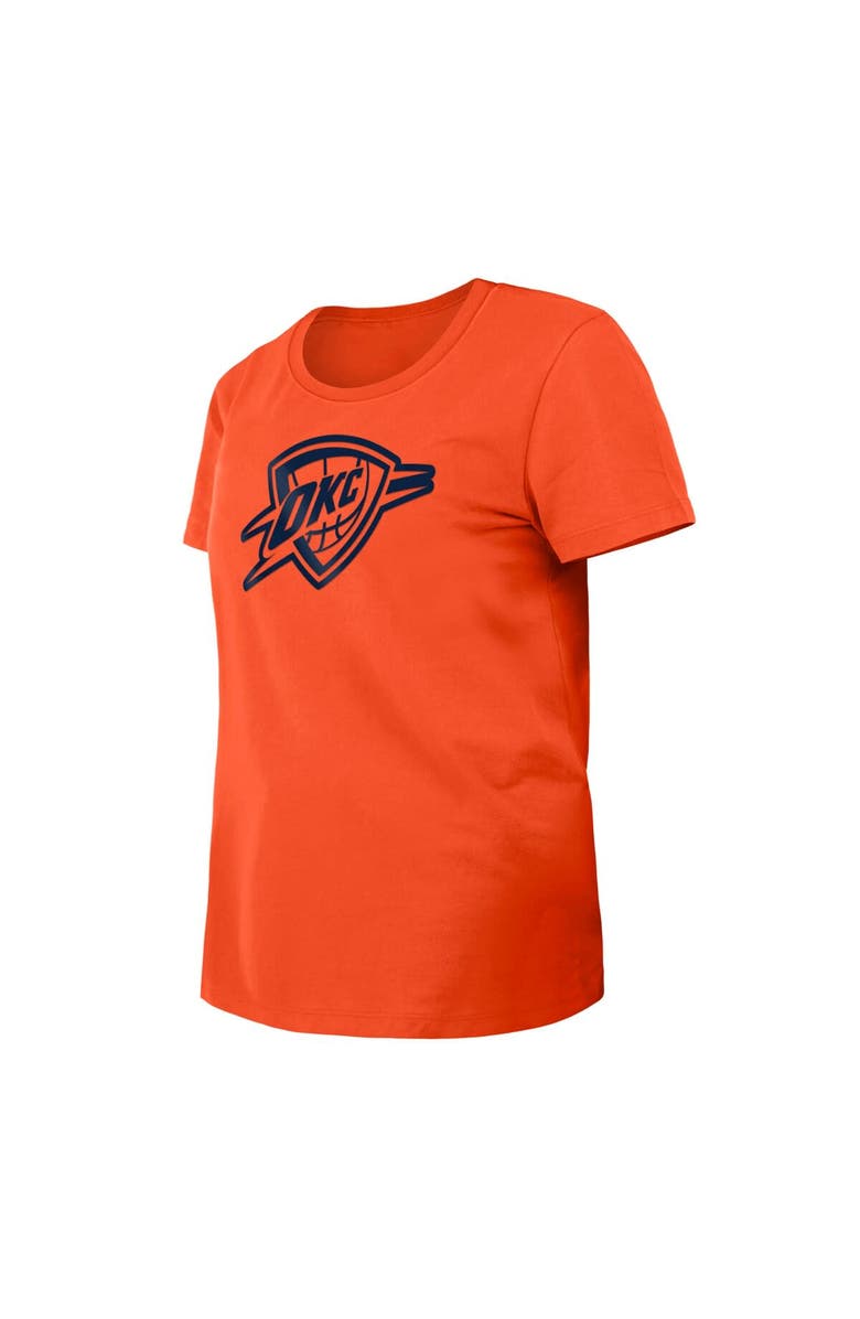 New Era Women's New Era Orange Oklahoma City Thunder 2023/24 City Edition T-Shirt, Alternate, color, 