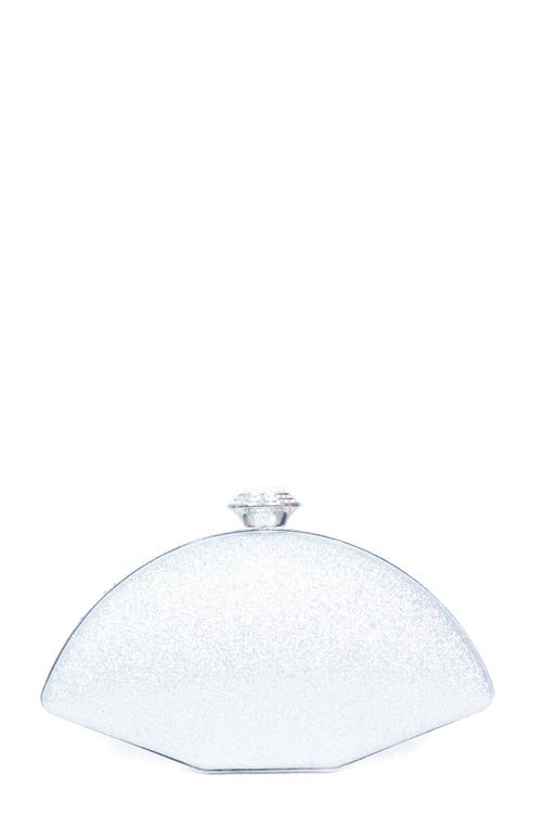 Lauren Lorraine Liz Clutch In Silver