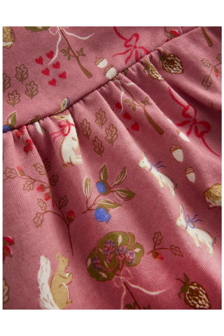 Jersey Tunic and Leggings Set, Alternate, color, VINTAGE ROSE WOODLAND FRIENDS
