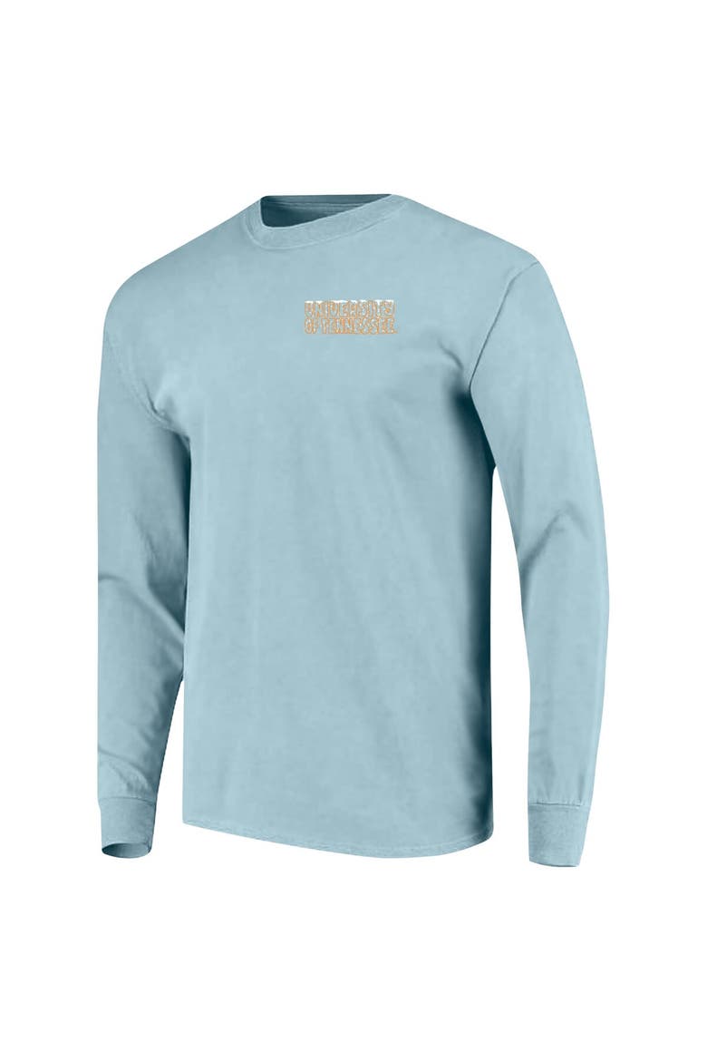 Men's Image One Light Blue Tennessee Volunteers Frosted Dreams Comfort Colors Long Sleeve T-Shirt, Alternate, color, Light Blue