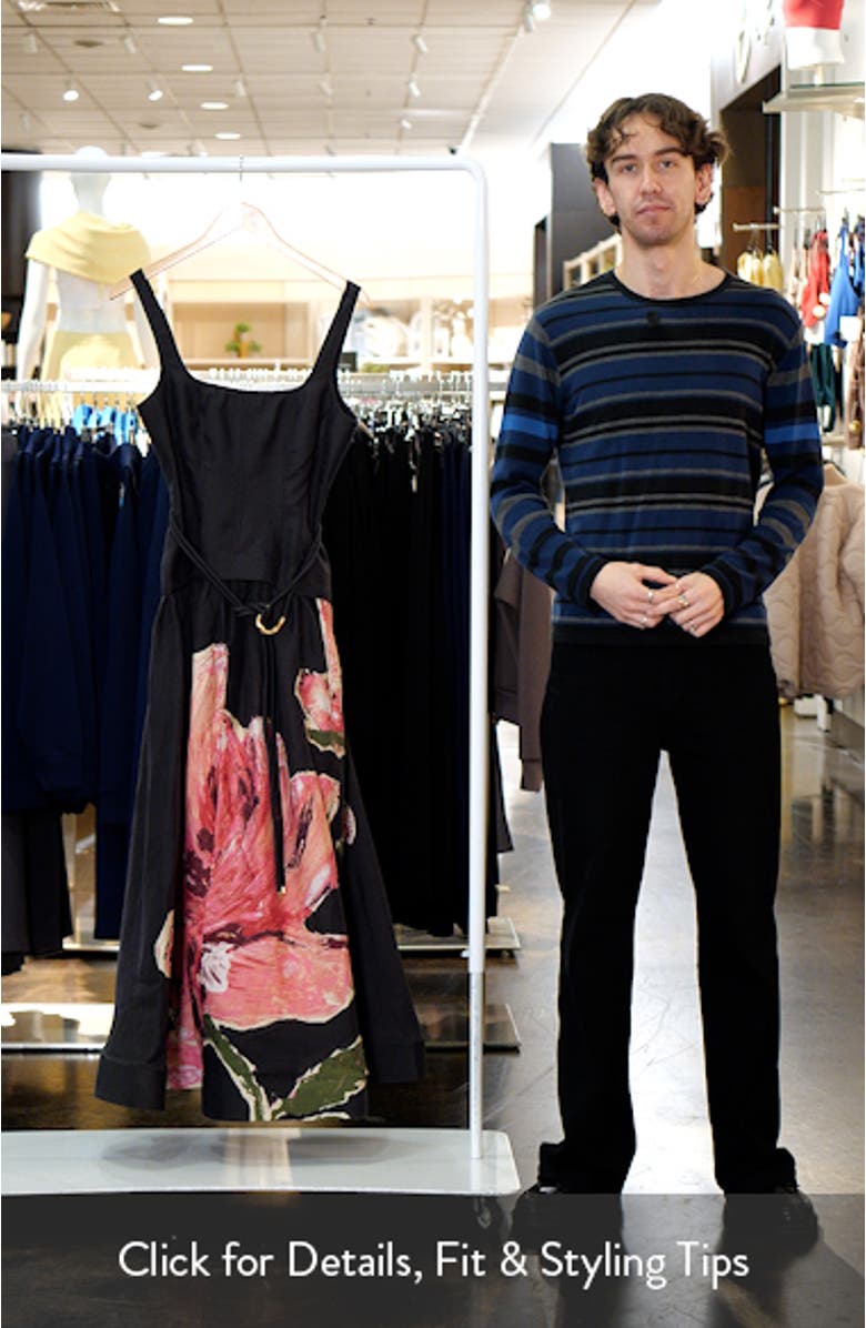 Actonhill Floral Print Cocktail Dress, sales video thumbnail